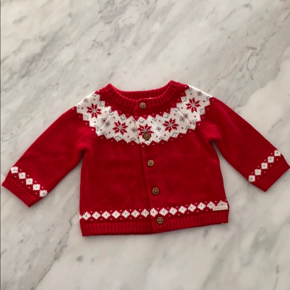 Janie and Jack 0-3 m girls cardigan sweater, NWOT